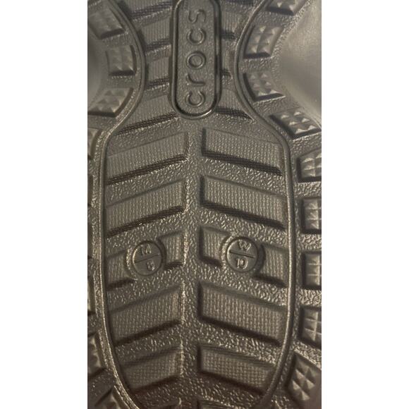 Crocs Bling Bedazzled Handmade Custom Hello Kitty Gem Black Faux Fur Women 10 - Picture 3 of 10